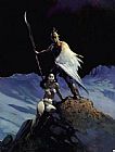 Frank Frazetta Witherwing painting